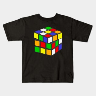 Vintage Rubik Cube Kids T-Shirt